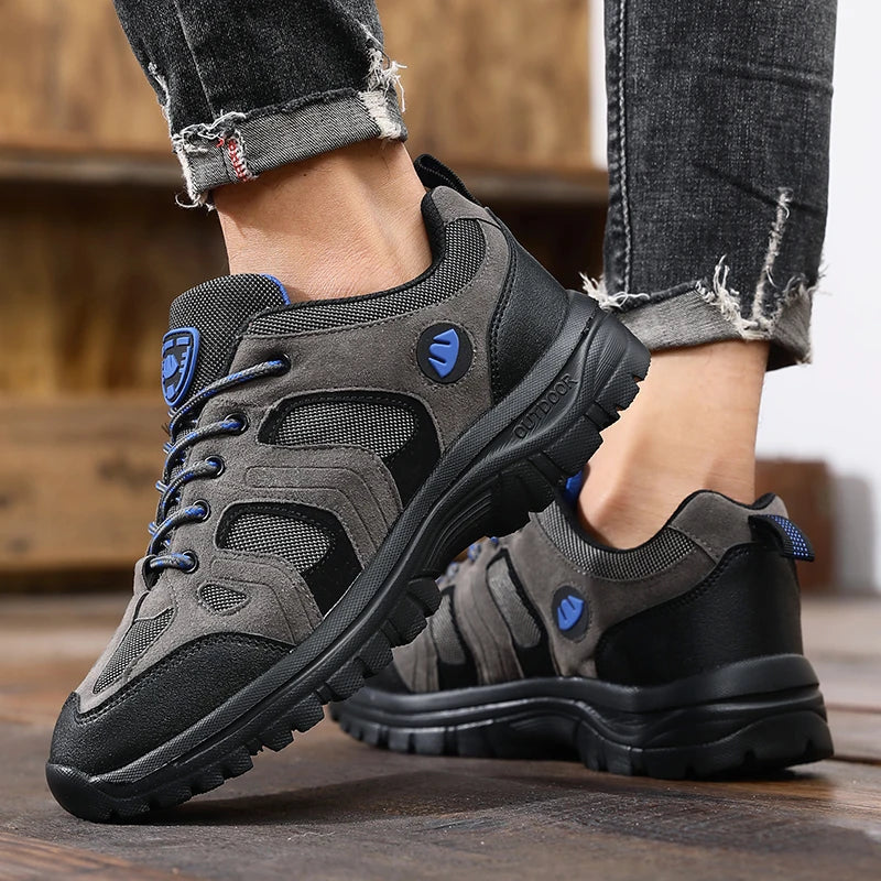 Men's Anti-Slip Breathable Hiking Sneakers | Trail Camp Shoes Hiking Sneakers Axl