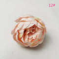 20 Artificial Peony Flower Heads 9cm – Silk Look Decor Pack Artificial Flower Heads Axl 12