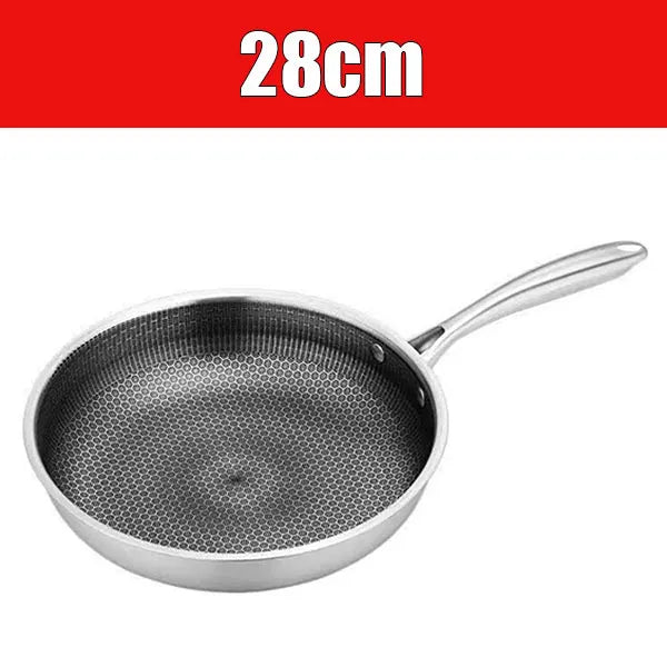 Stainless Steel Nonstick Frying Pan 24/28/30cm | PFAS-Free Nonstick Frying Pan Axl 28cm