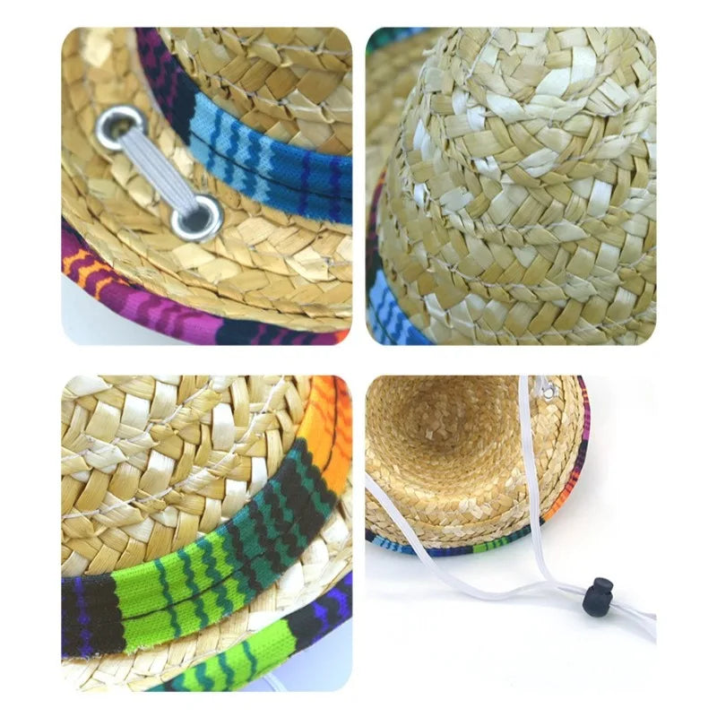 Adjustable Breathable Sun Hat for Cats & Dogs | Summer Pet Hat Pet Hat Axl