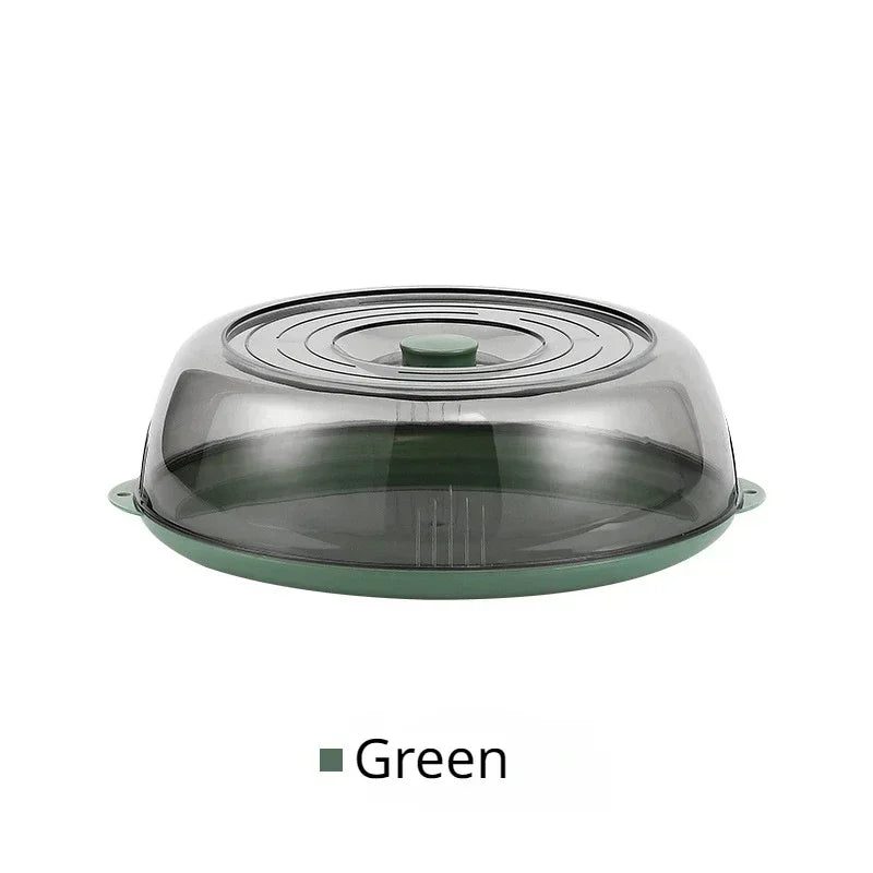 Transparent Stackable Food Cover – Dustproof & Insect Guard Food Cover Axl Green