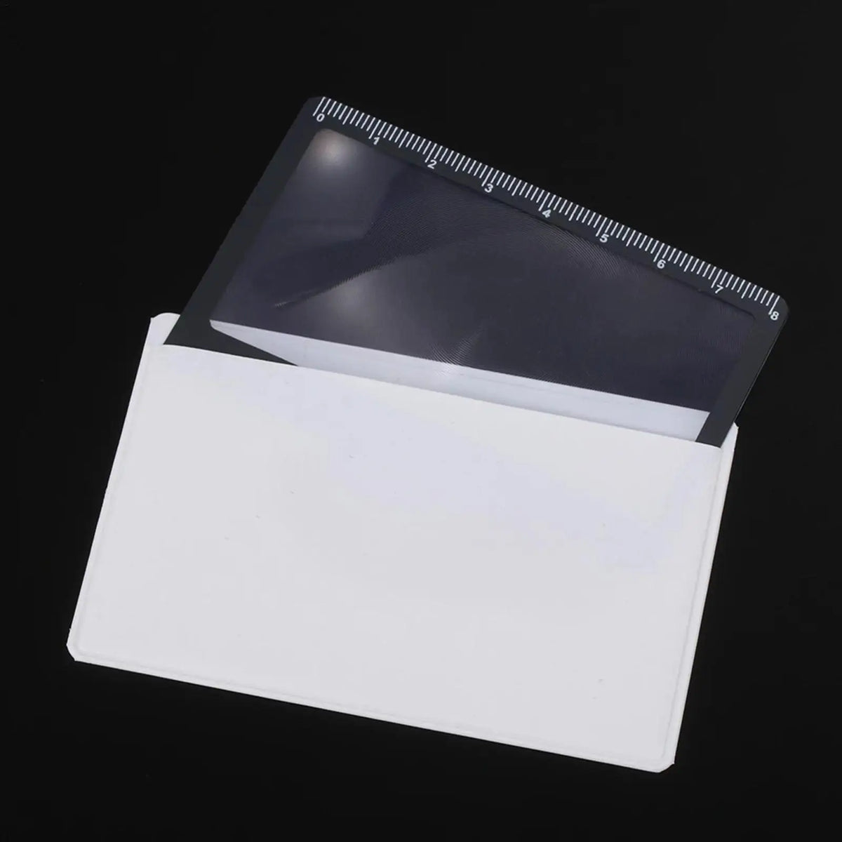 Credit Card Magnifying Glass – 3x Pocket Lens for Reading Pocket Magnifying Lens Axl