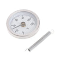 63mm Clip-On Bimetal Pipe Thermometer 0–120°C Dial Gauge Pipe Thermometer Axl 1pc