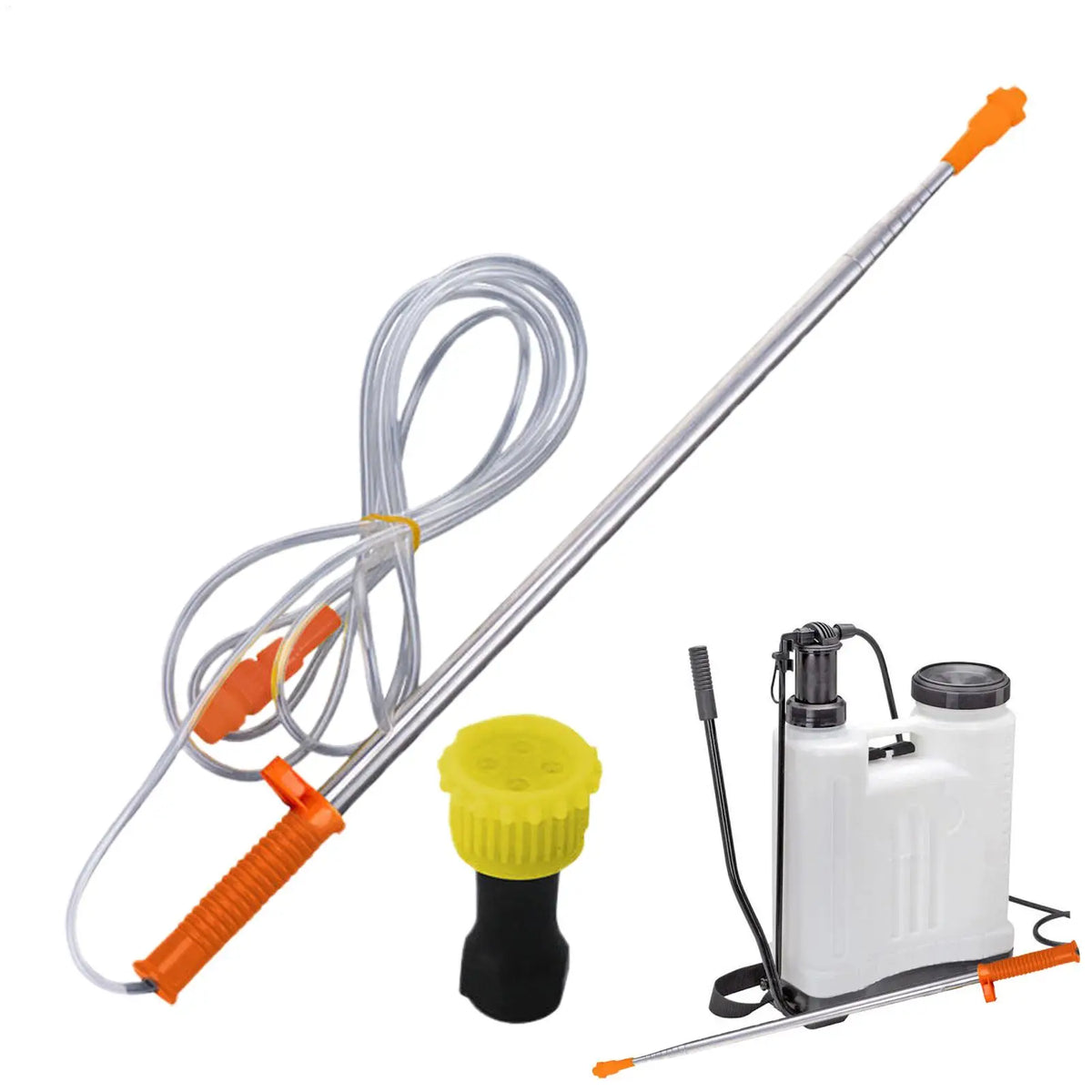 Telescopic Garden Sprayer Wand 19.6–98.4 In | Stainless Steel Garden Sprayer Wand Axl