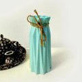 Plastic Imitation Ceramic Flower Vase – Modern Home Decor Decorative Flower Vase Axl Blue