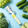 Stainless Steel Vegetable & Potato Peeler | Sharp Paring Tool Vegetable Peeler Axl Peeler-Yellow