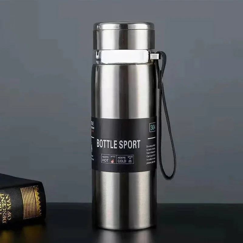 Stainless Steel Vacuum Flask 800ml 1000ml – BPA Free Thermal Bottle Vacuum Flask Thermos Axl