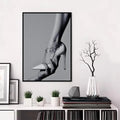 Black & White Fashion Women Wall Art Poster | Modern Décor Decorative Wall Poster Axl Black15 30X40cmNoframe