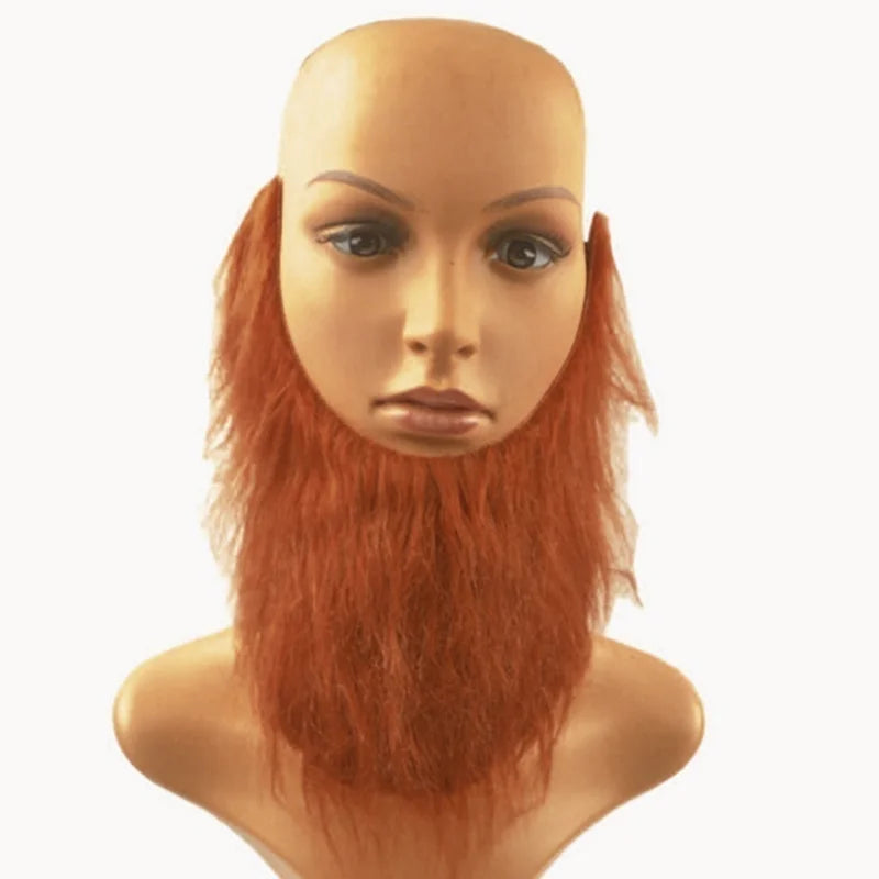 Long Fake Beard & Mustache – Halloween Costume Party Prop Costume Beard Axl