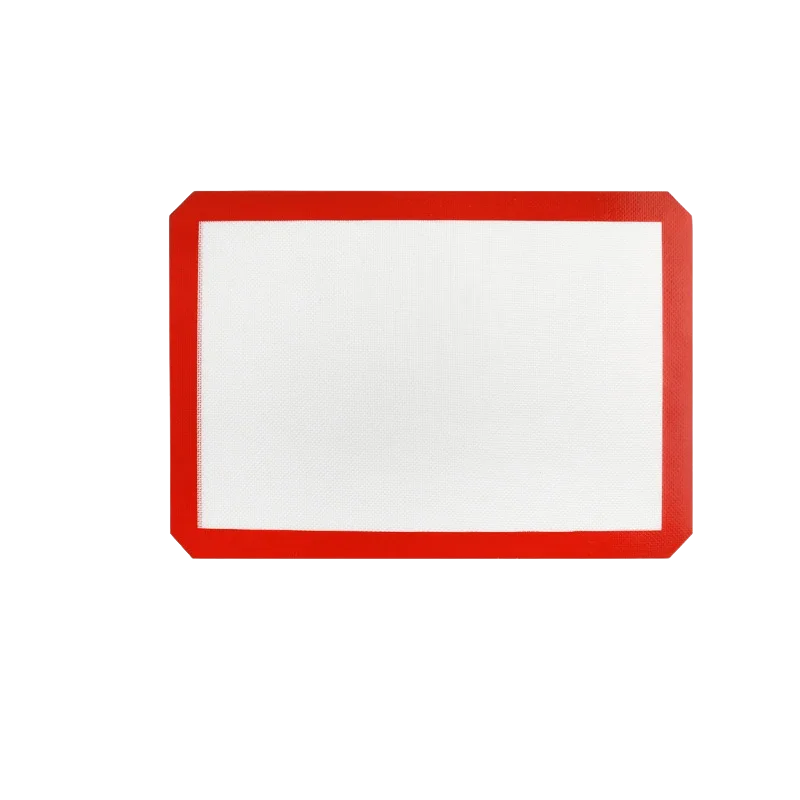 Leeseph Non-Stick Silicone Baking Mat – Reusable & Heat-Resistant Silicone Baking Mat Axl Red 30x40cm