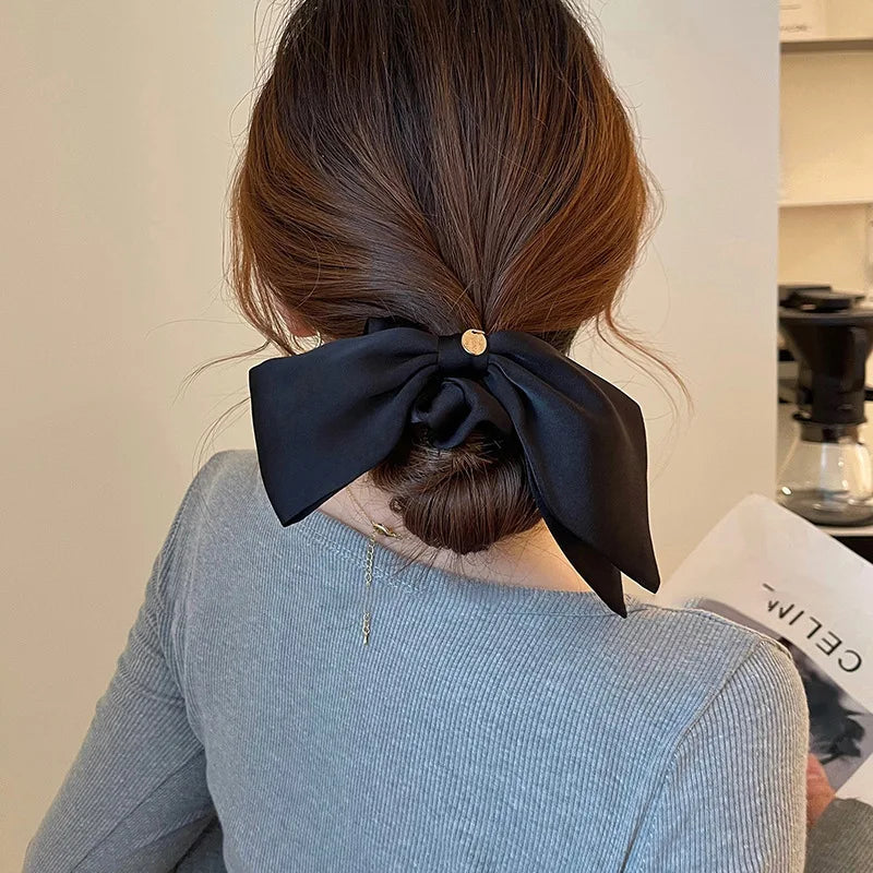 Bow Hair Band for Women – Ribbon Hair Rope Accessory Bow Hair Band Axl