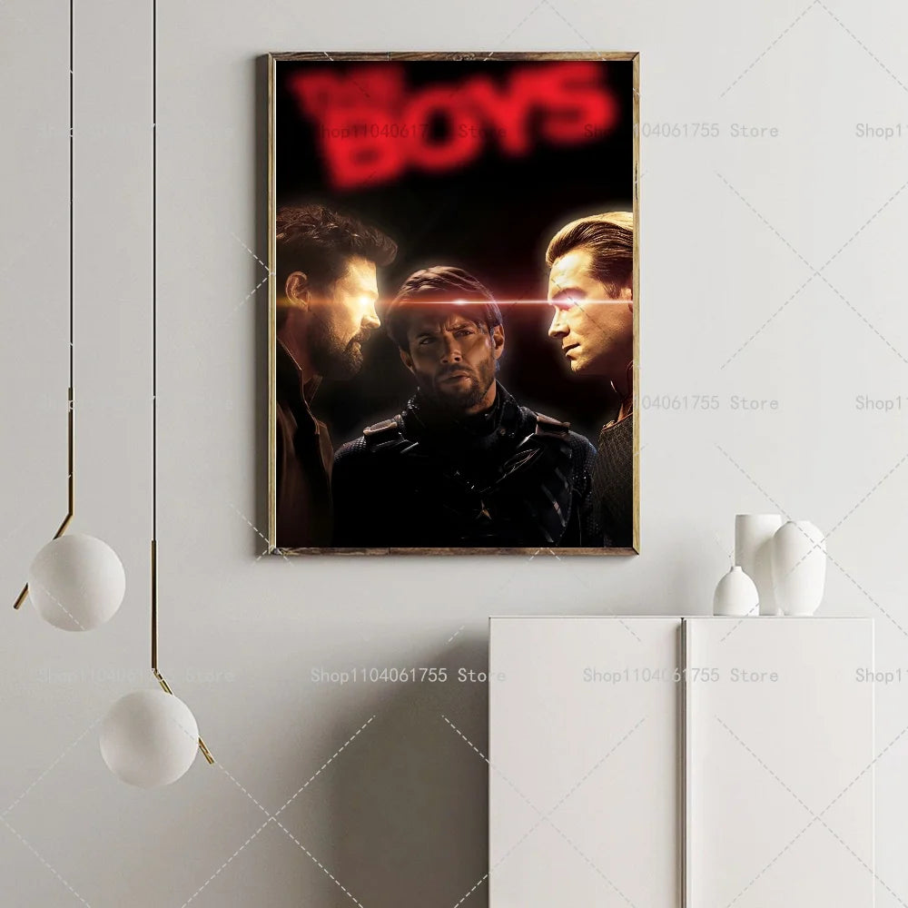 The Boys TV Show Wall Poster – Self-Adhesive Waterproof Art Wall Art Poster Axl