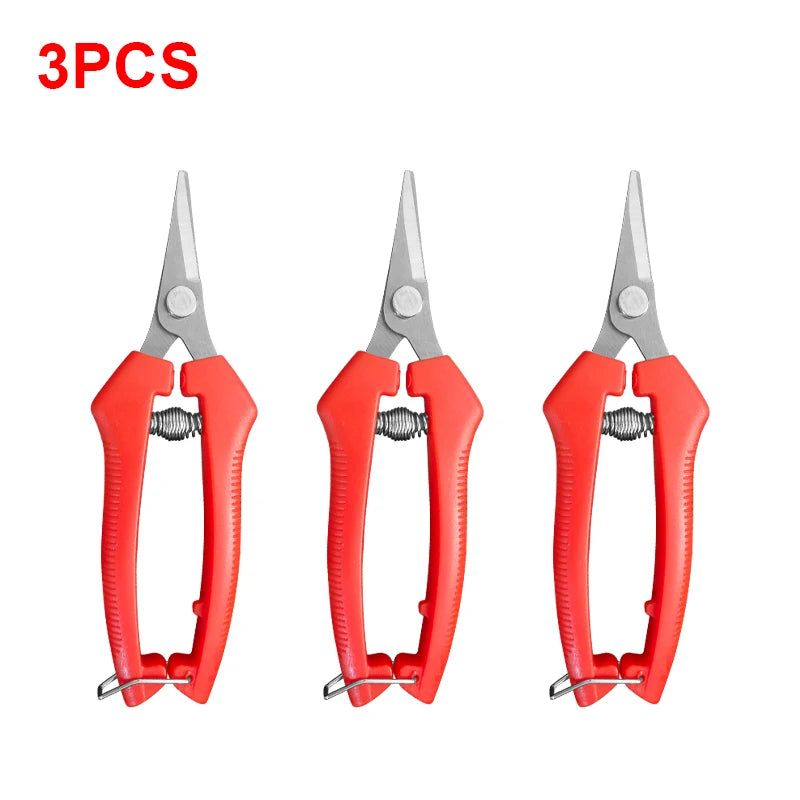 One-Handed Pruning Shears – Bypass Garden Scissors Pruning Shears Axl Style A 3pcs