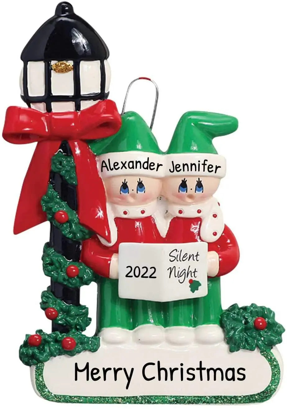 Reindeer Family Christmas Tree Ornament Pendant | 2–6 People