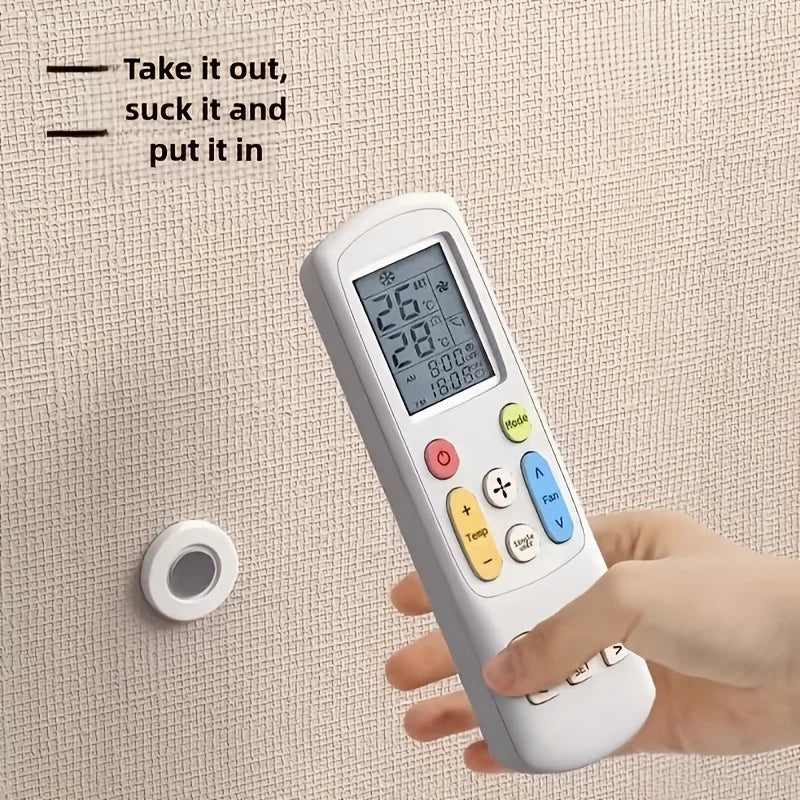 9-Set Magnetic Remote Control Holders – No-Drill Wall Mount Remote Control Holder Axl