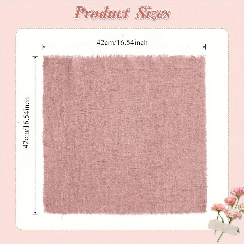 Solid Color Cloth Dinner Napkins – Machine Washable Set Cloth Dinner Napkins Axl
