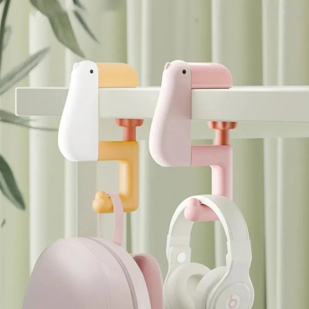 Thinking Duck Desk Hook – Portable Bag & Wallet Hanger Desk Hook Organizer Axl