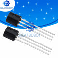 50pcs TO-92 Transistor Kit – 2N5401 & 2N5551 NPN PNP DIP Transistor Component Kit Axl 5V