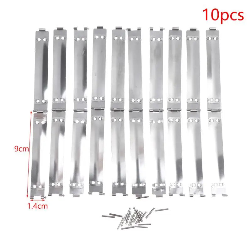 10 Pcs Metal Flex Frame Kiss Clasp Locks – DIY Coin Purse Purse Clasp Hardware Axl 9014mm