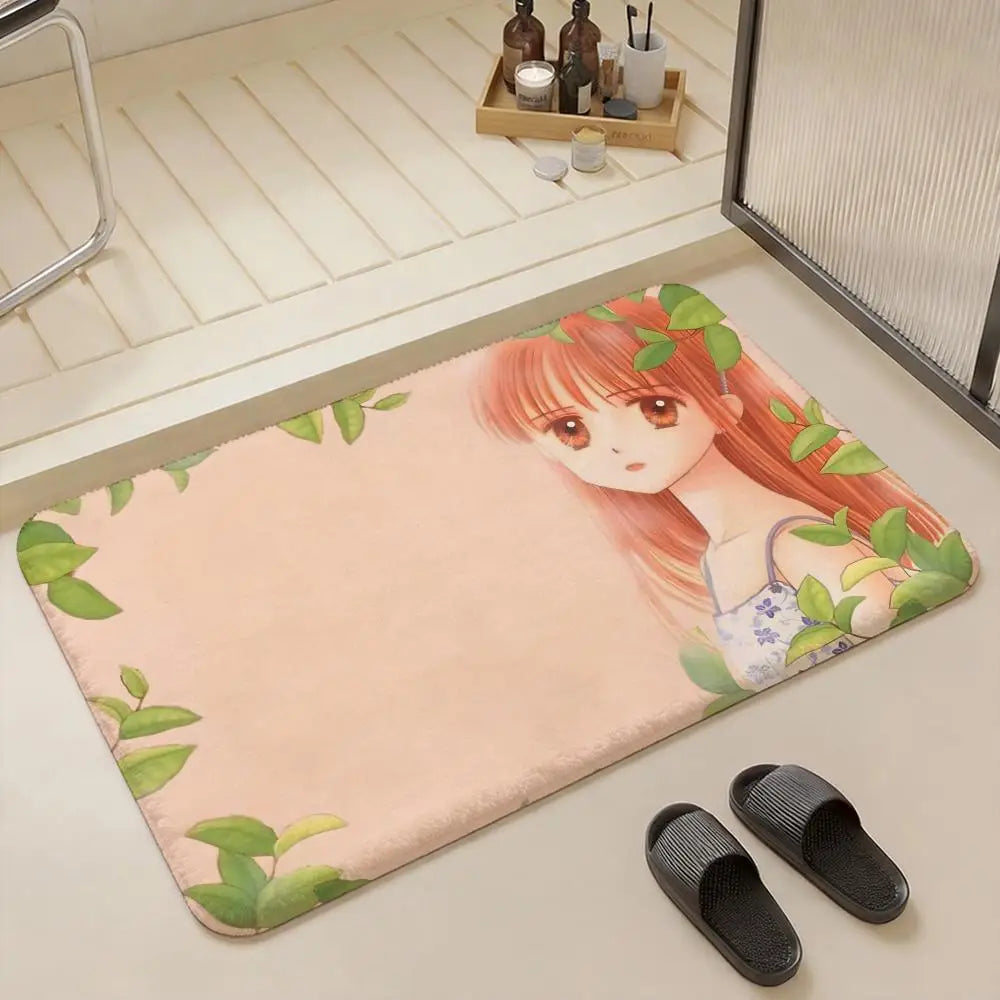 Anime Kodomo no Omocha Flannel Floor Mat – Non-Slip Indoor Rug Anime Floor Mat Axl