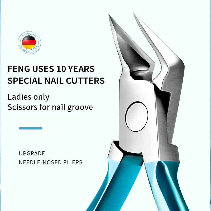 Professional Stainless Steel Nail Clipper – Pedicure Tool Nail Clipper Axl