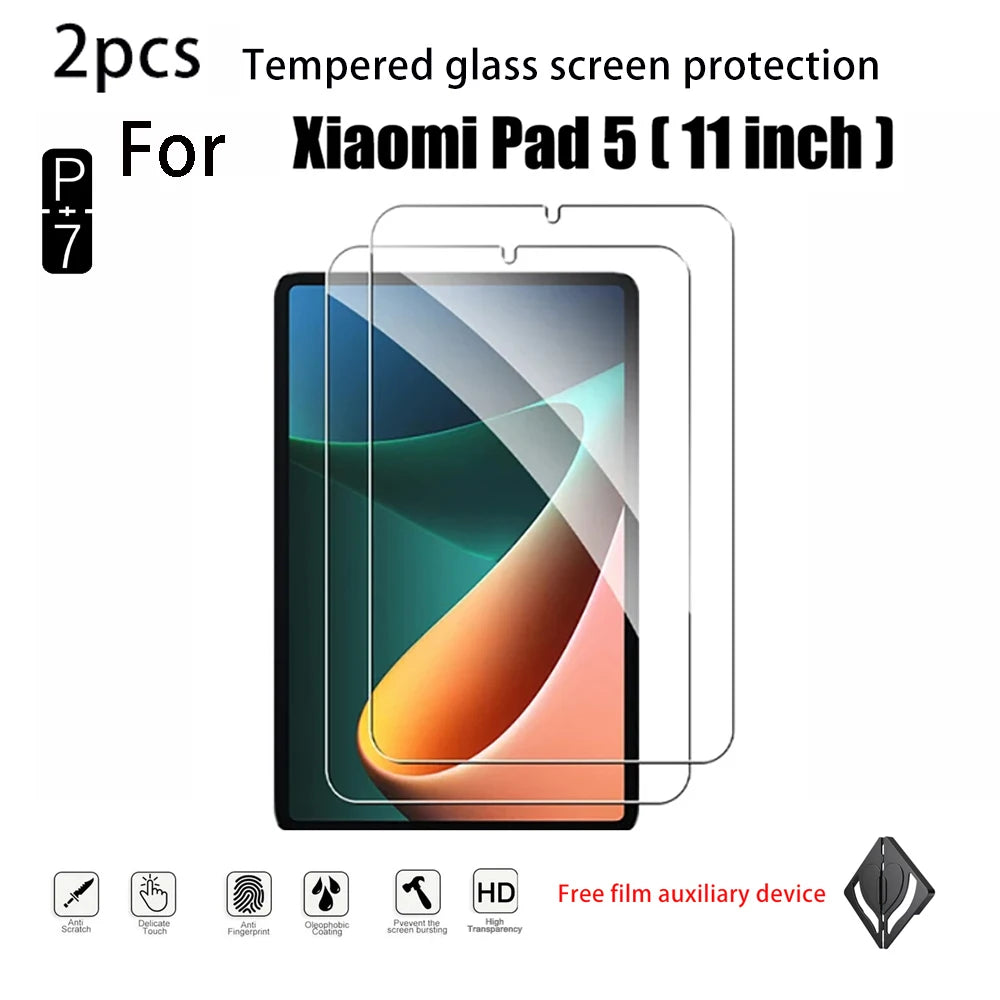 2-Pack HD Tempered Glass Screen Protector for Xiaomi Pad Tablet Screen Protector Axl for xiaomi pad5 11