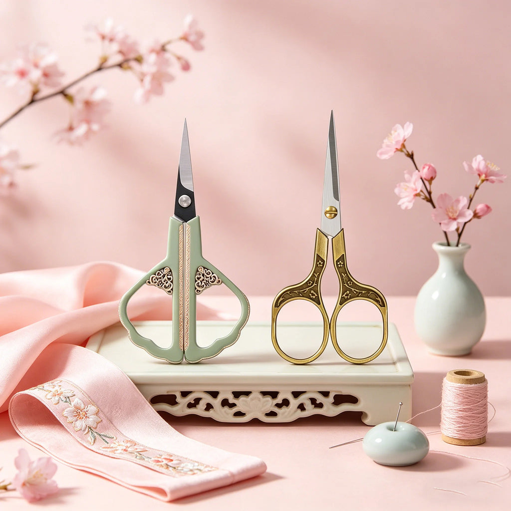 Embroidery Scissors Precision Sharp Stainless Steel – 1 or 2 PCS Embroidery Scissors Axl