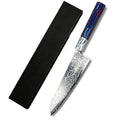 Damascus Steel Japanese Chef's Knife – 20cm Wood Handle Damascus Chef's Knife Axl Kitchen knife