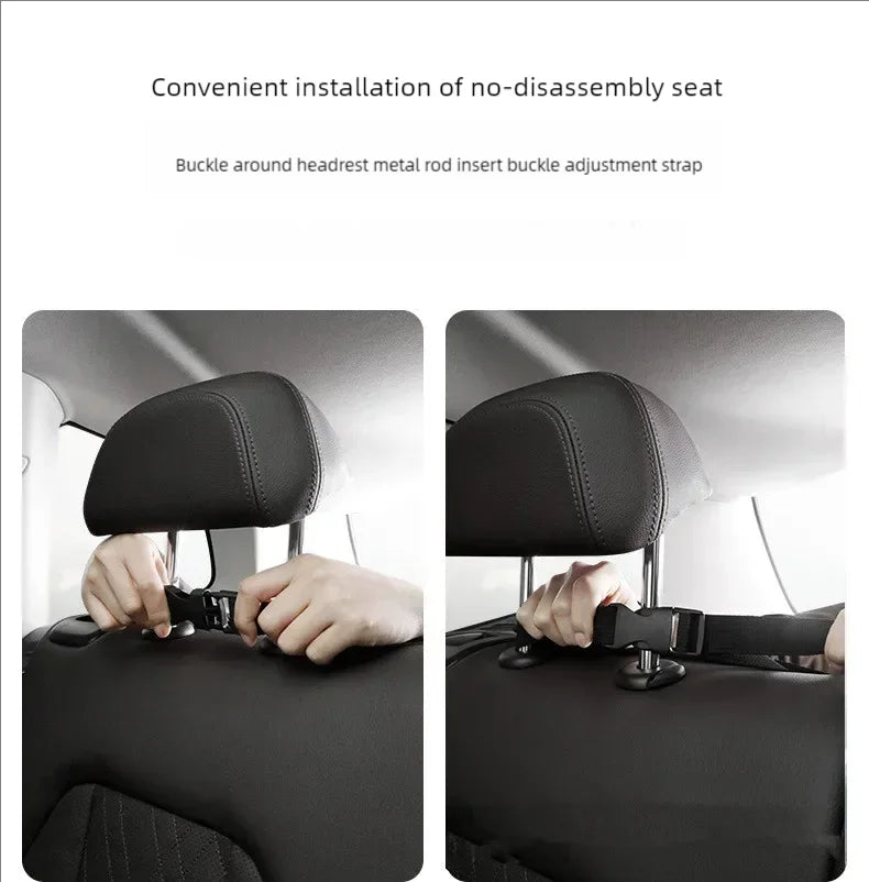 Large Car Backseat Organizer – Mesh Seat Back Storage Bag Car Seat Organizer Axl