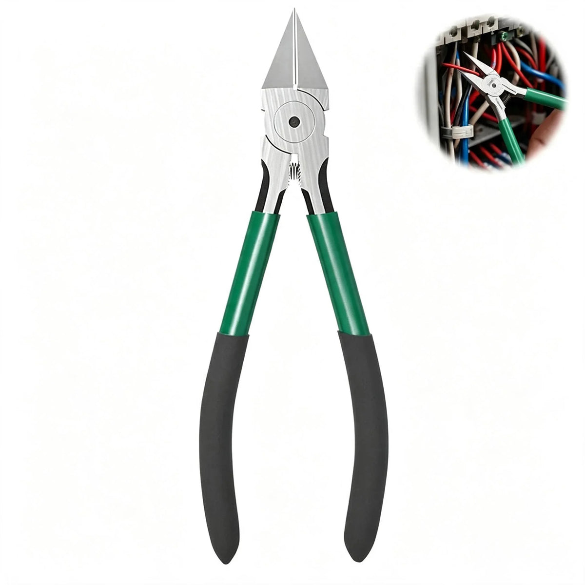 High-Hardness Diagonal Cutting Pliers – Electrician DIY Tool Diagonal Cutting Pliers Axl 6 inch