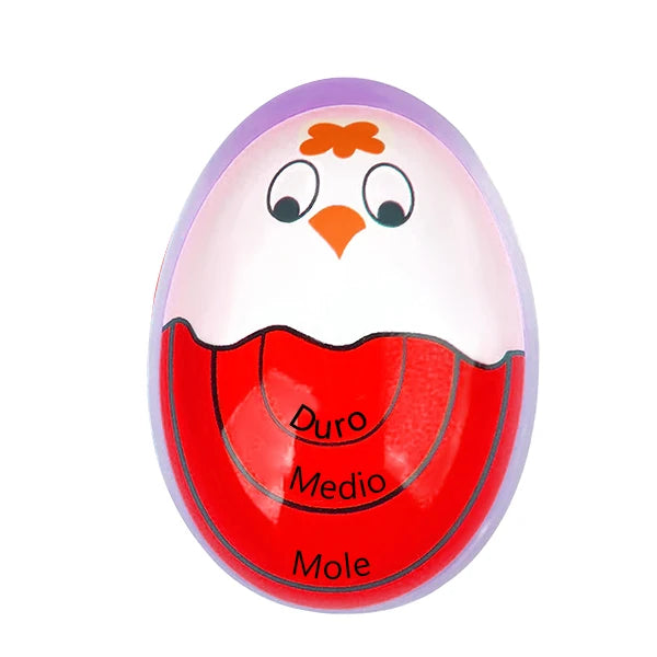 Color Changing Egg Timer – Soft, Medium & Hard Boiled Egg Timer Axl Chick-Red