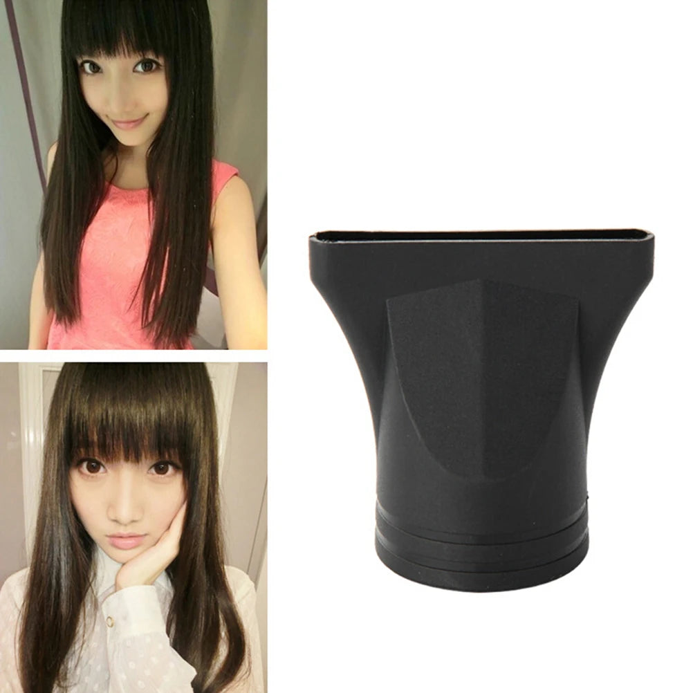 Narrow Concentrator Nozzle for Hair Dryer – Black Plastic Hair Dryer Nozzle Axl