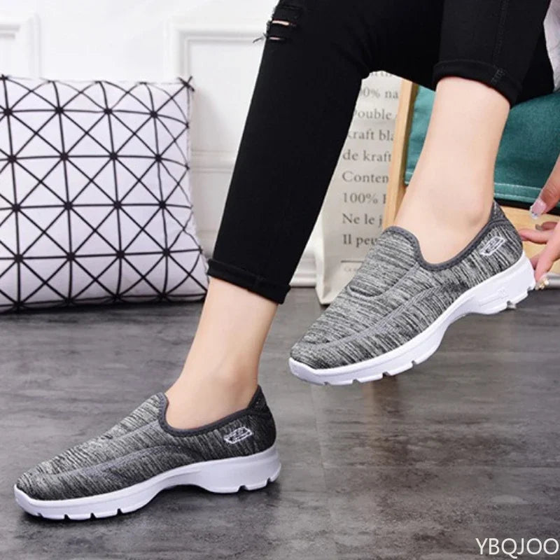 Women's Lightweight Slip-On Mesh Sneakers | Sizes 5–14 Women's Casual Sneakers Axl