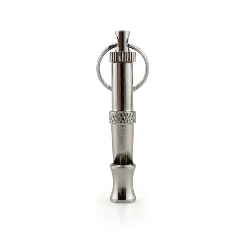 Adjustable Dog Training Whistle – Stainless Steel Pet Flute Dog Training Whistle Axl 1PC