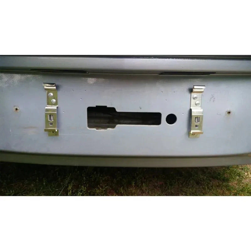 Stainless Steel License Plate Spring Clips – 2 Pack Bracket License Plate Bracket Axl