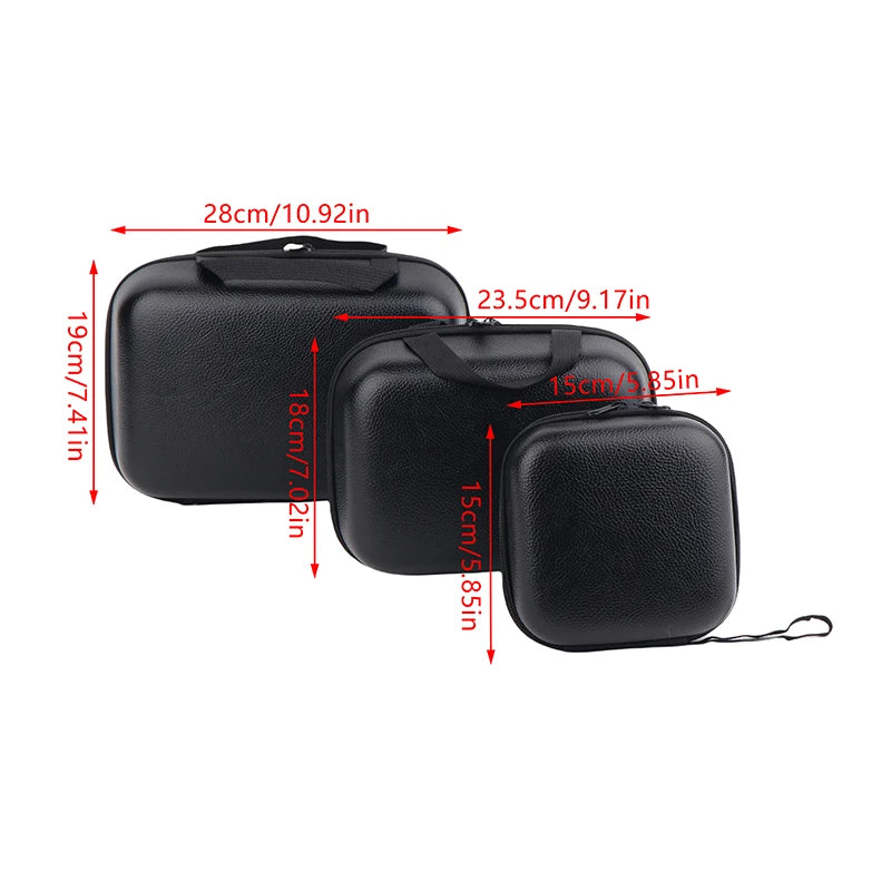 Fishing Reel Bag – Shockproof Waterproof PU Leather Case Fishing Reel Bag Axl