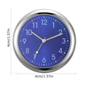 Luminous Analog Car Dashboard Clock – Zinc Alloy Quartz Car Dashboard Clock Axl Blue