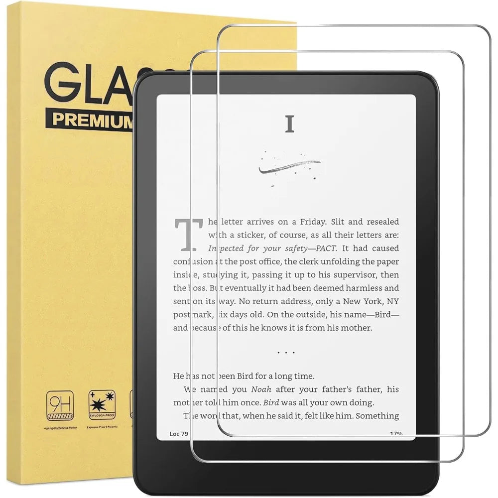 Tempered Glass Screen Protector – Kindle Paperwhite 12th Gen 2024 Screen Protector Axl Paperwhite 12th-2PCS