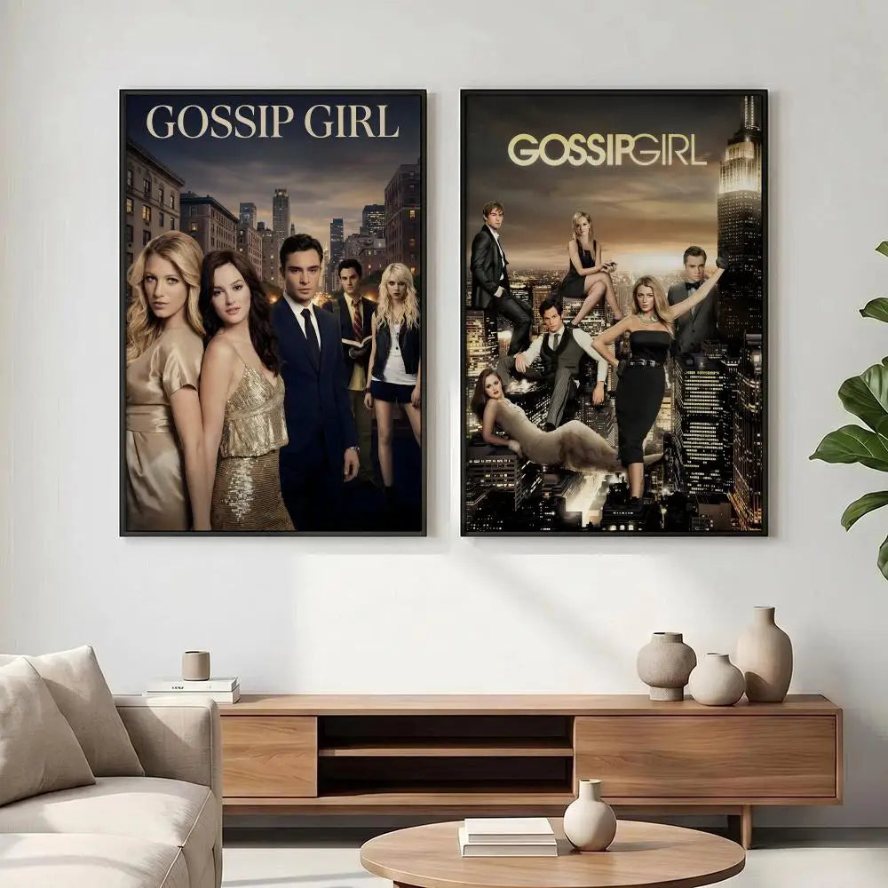 Gossip Girl HD Art Poster – Waterproof Aesthetic Wall Decor Wall Art Poster Axl
