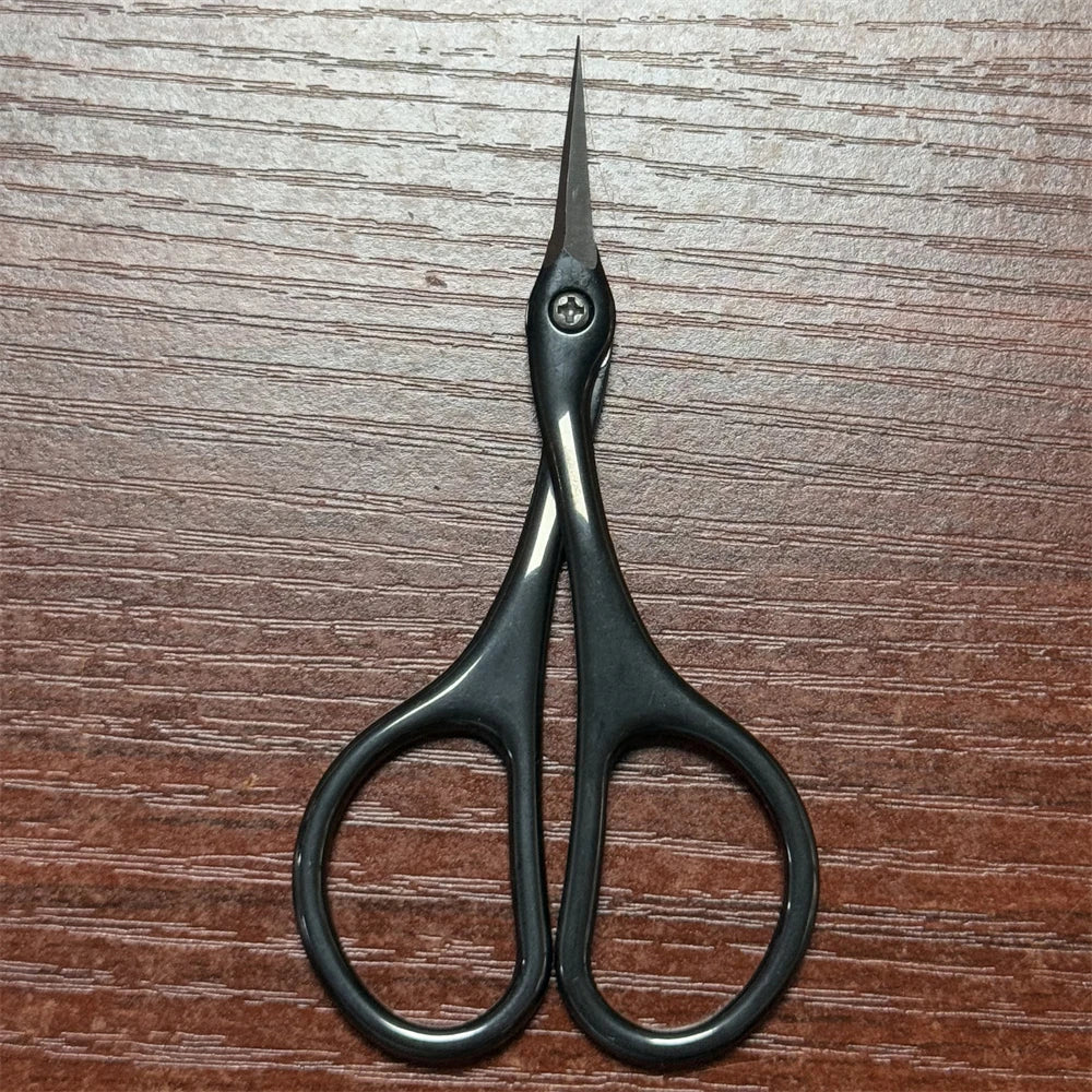 Vintage Steel Embroidery Scissors – Thread & Fabric Cutter Embroidery Scissors Axl Scissors-Black