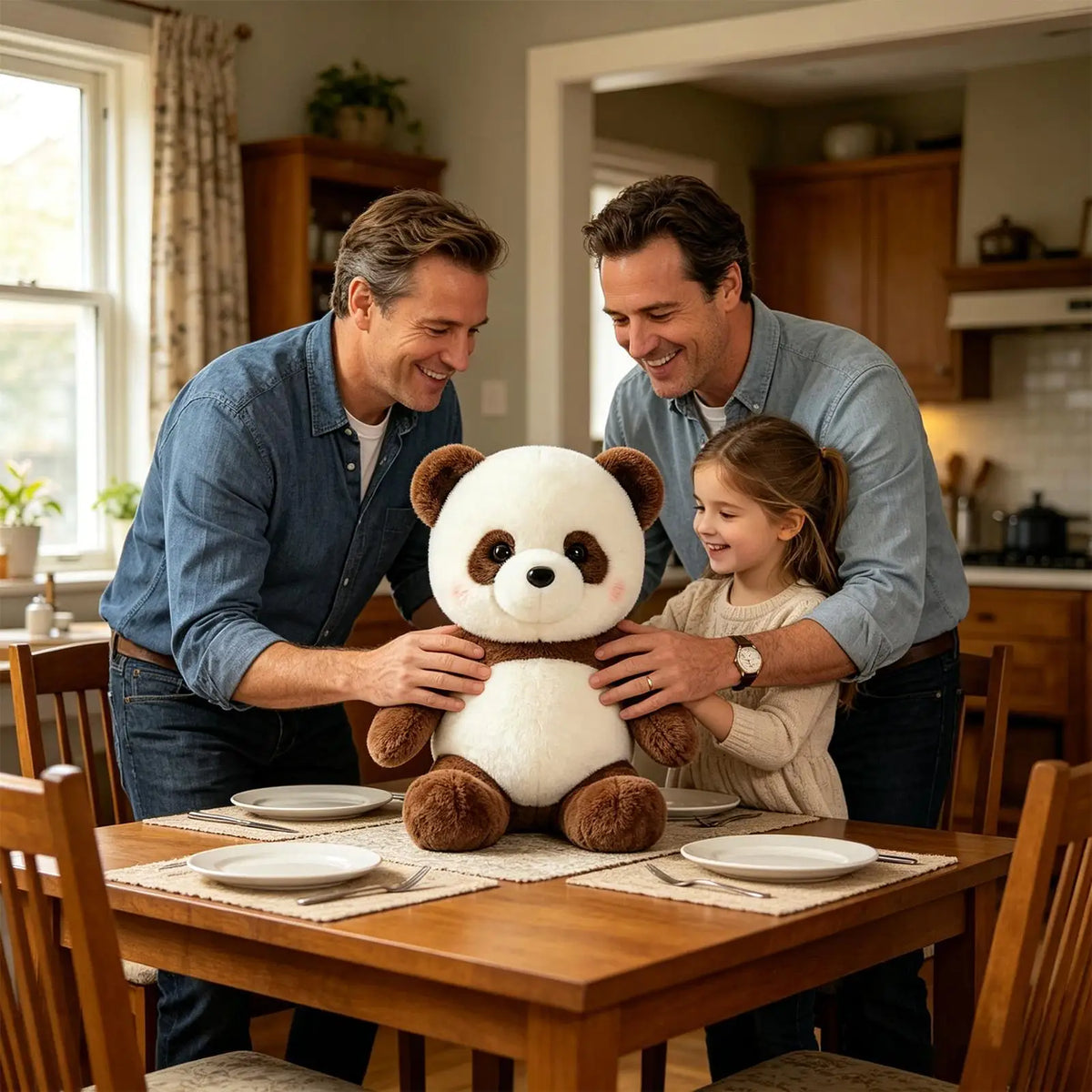 Interactive Panda Plush Toy – Soft Stuffed Animal Doll 45–60cm Stuffed Plush Toy Axl