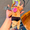 Cute Cartoon Plush Keychain Doll Bag Charm – Kids Gift Plush Keychain Charm Axl Brown