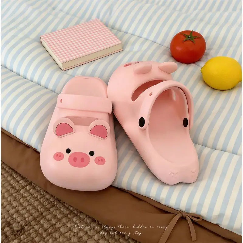 Lorilury Women's Pig Animal Clogs – EVA Slides Indoor Outdoor Animal Novelty Clogs Axl