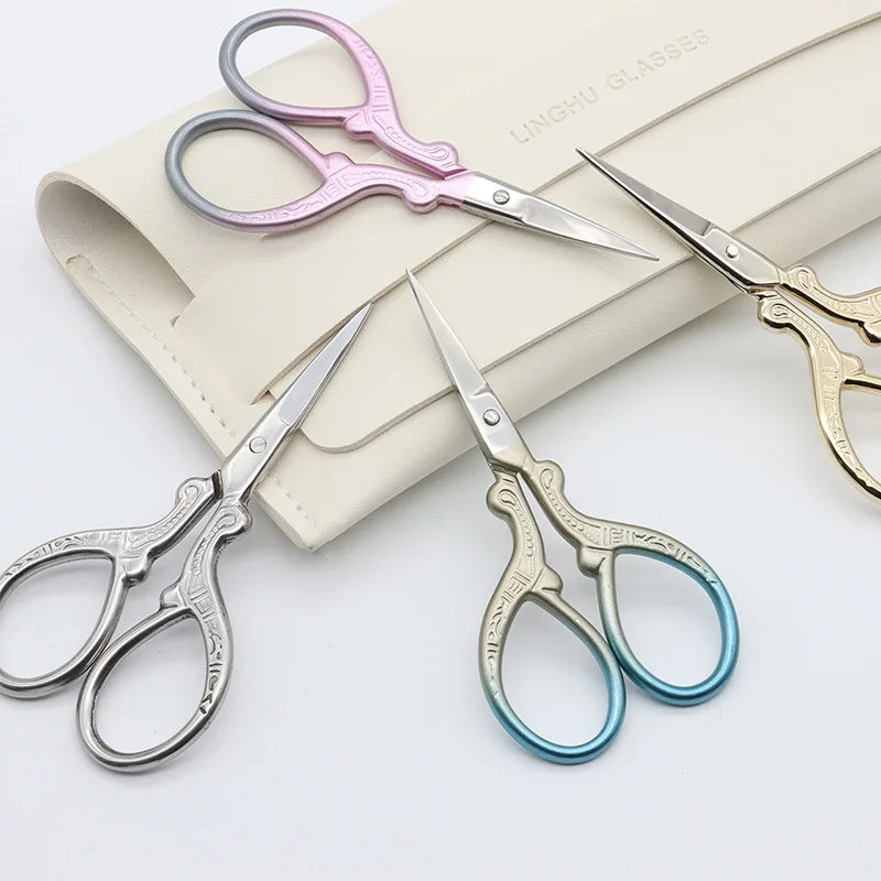 Vintage Stainless Steel Sewing Scissors – Fabric & Embroidery Sewing Scissors Axl