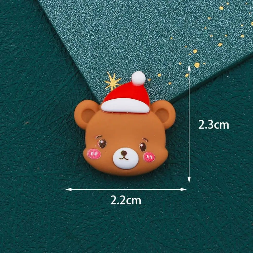 10-Pc Mini Christmas Resin Flatback Cabochons for DIY Crafts Resin Craft Cabochons Axl 8