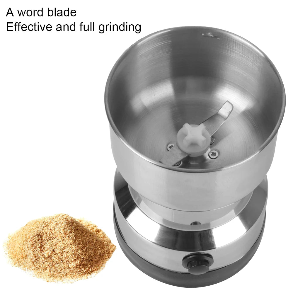Electric Coffee & Spice Grinder – Beans, Nuts & Grains Electric Coffee Grinder Axl
