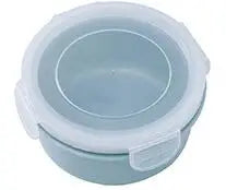 Mini Sealed Food Storage Containers – Round & Square Plastic Food Storage Container Axl Round-Blue