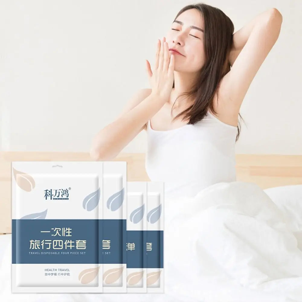 Disposable Travel Bedding Set – Sheet, Duvet Cover & Pillowcase Disposable Bedding Set Axl