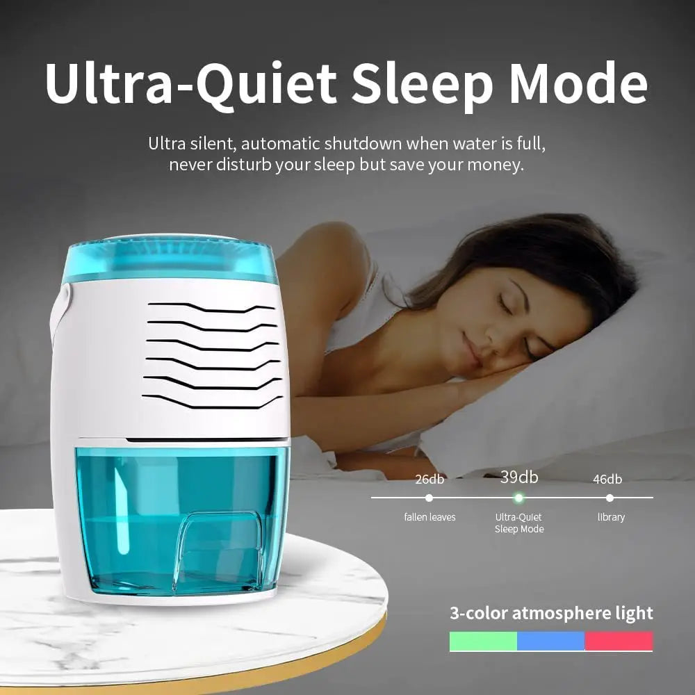 BALASHOV Mini Dehumidifier – Bedroom & Wardrobe 300ml/Day Mini Dehumidifier Axl
