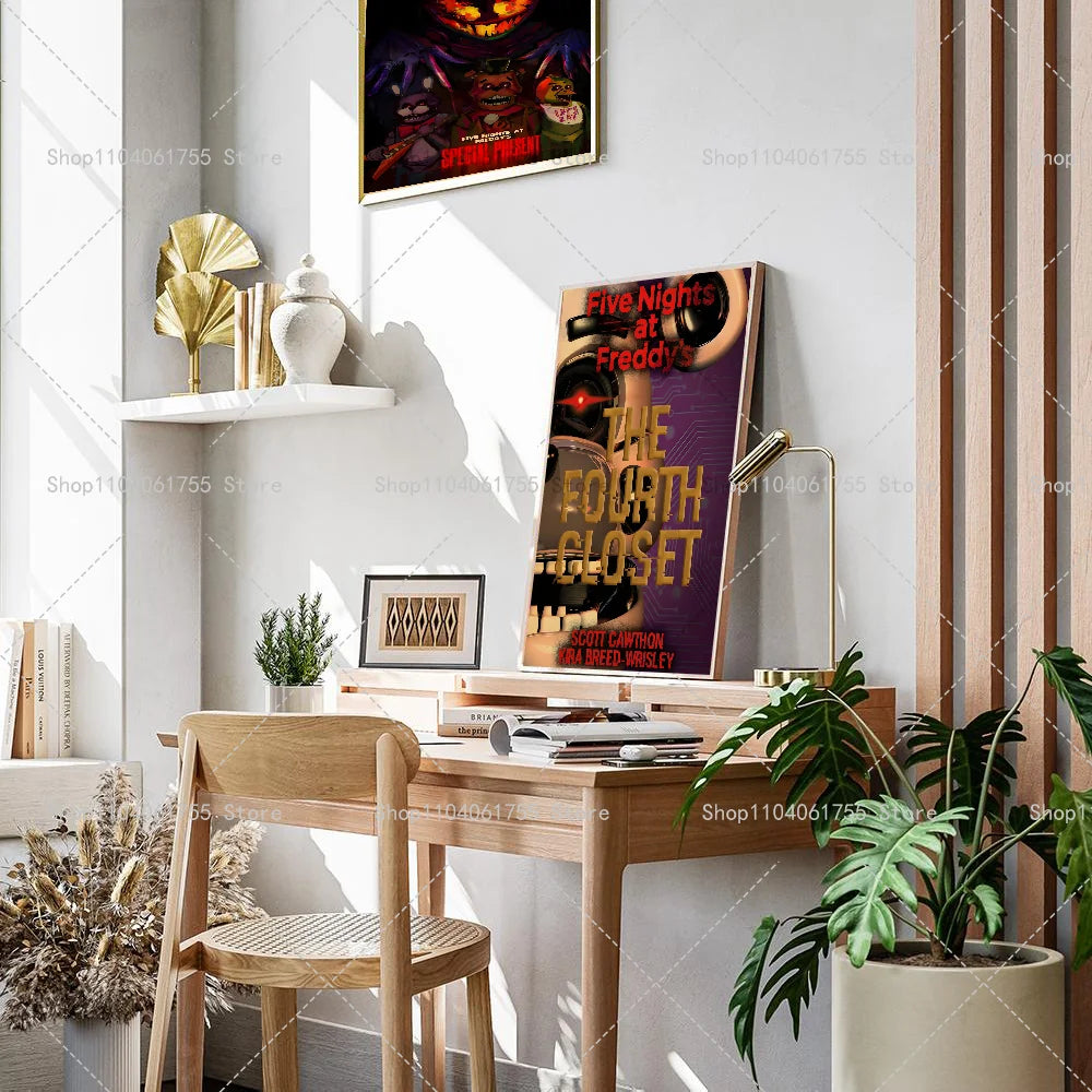 Five Nights at Freddy's Wall Poster – Self-Adhesive Sticker Wall Art Poster Axl